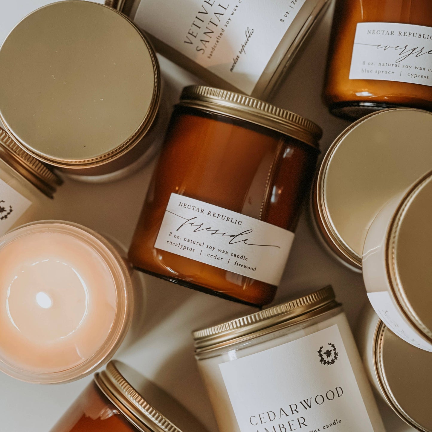 Chai Tea Tin Soy Candle