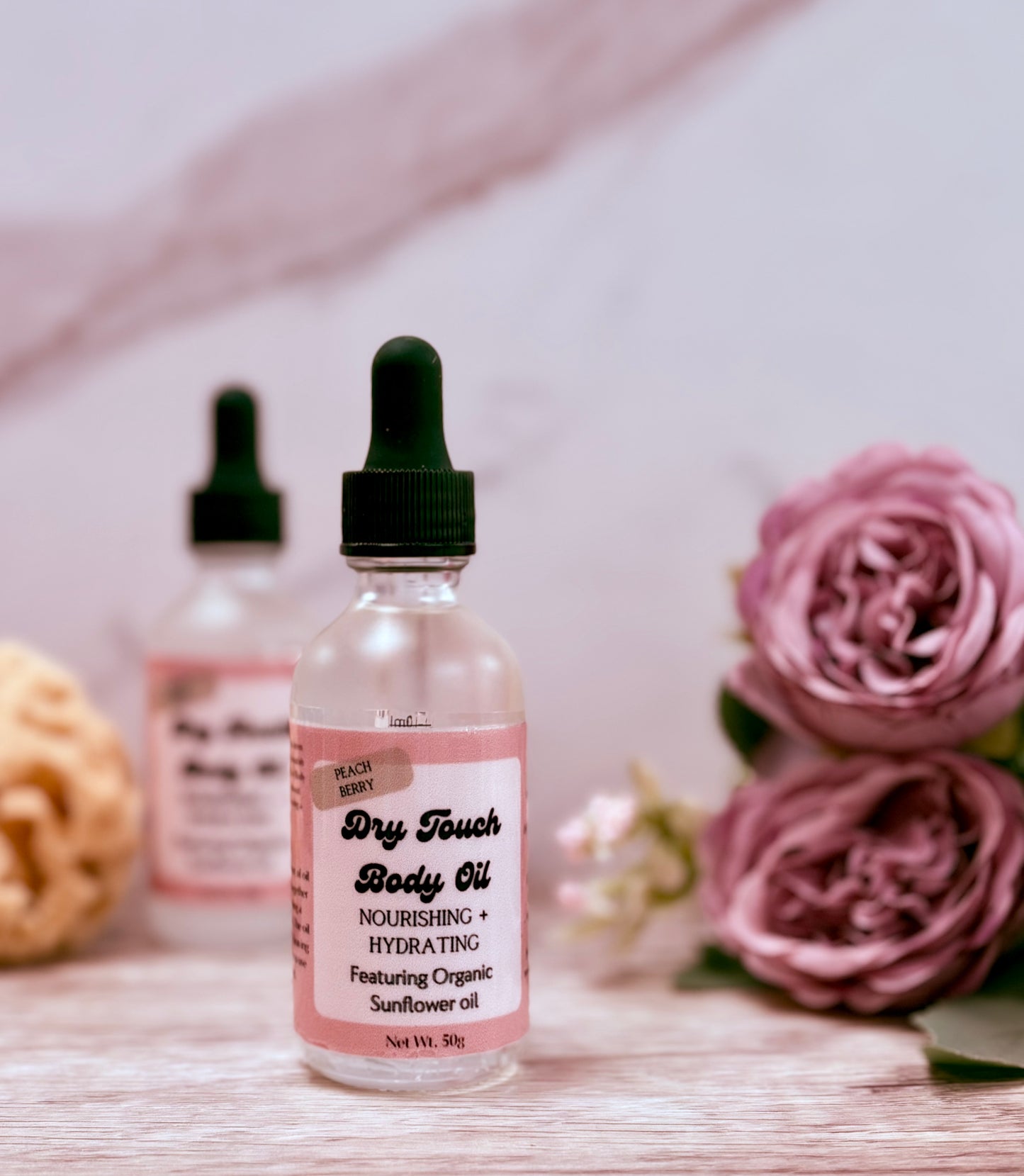 Peach Berry Dry Touch Body Oil