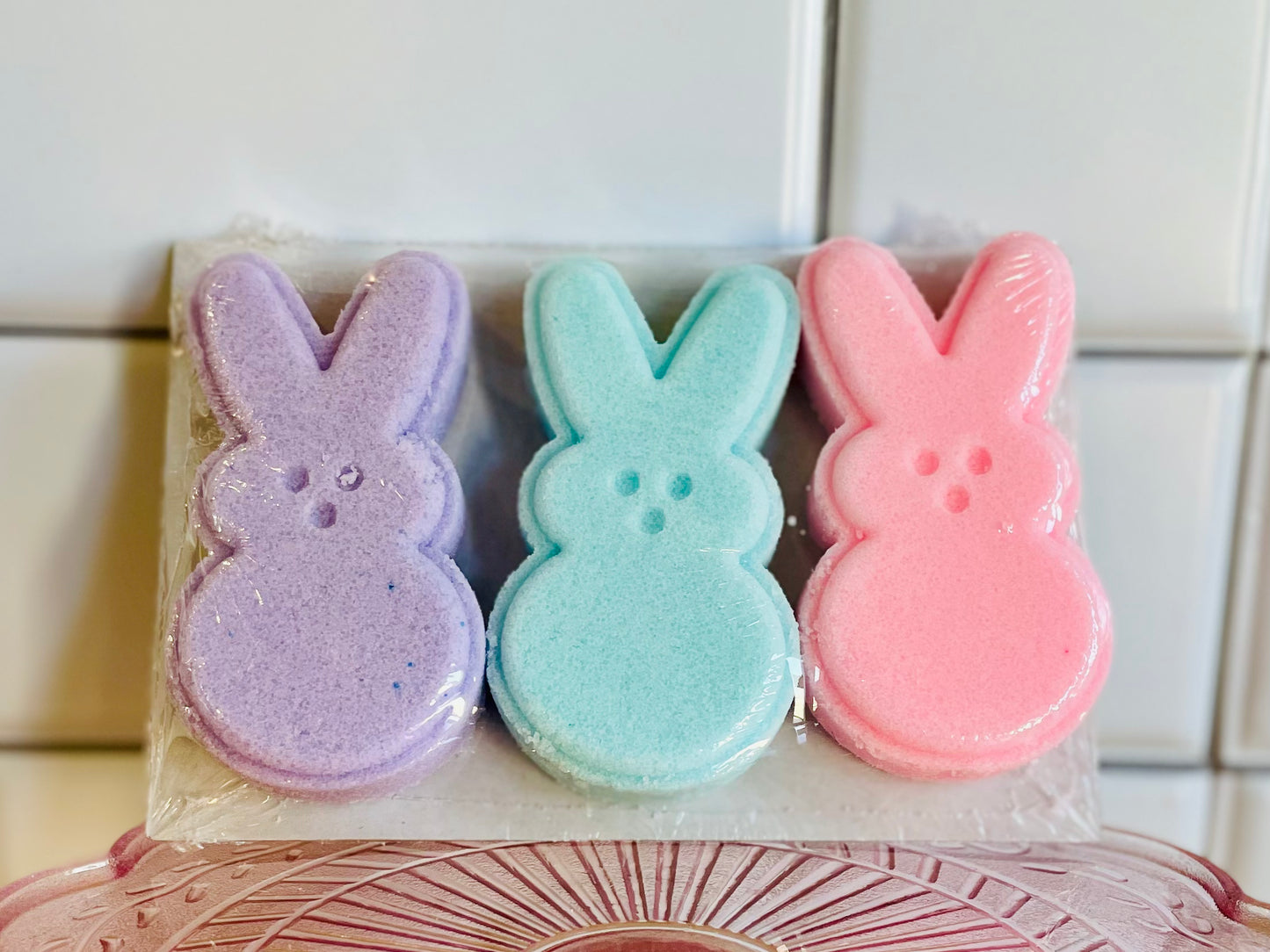 Bunny Bath Bomb 3-pack Gift Set