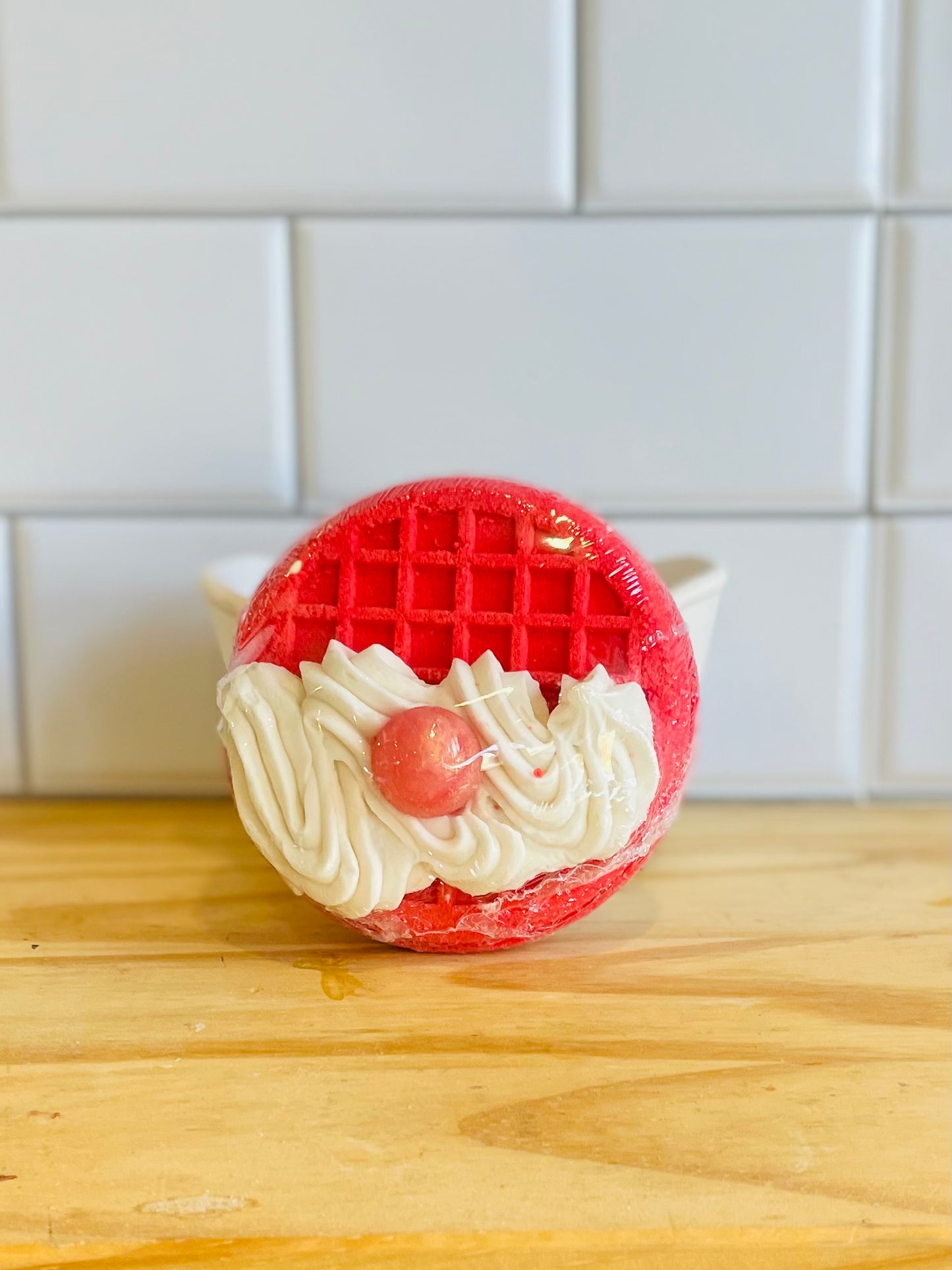 Santa’s Beard Bath Bomb