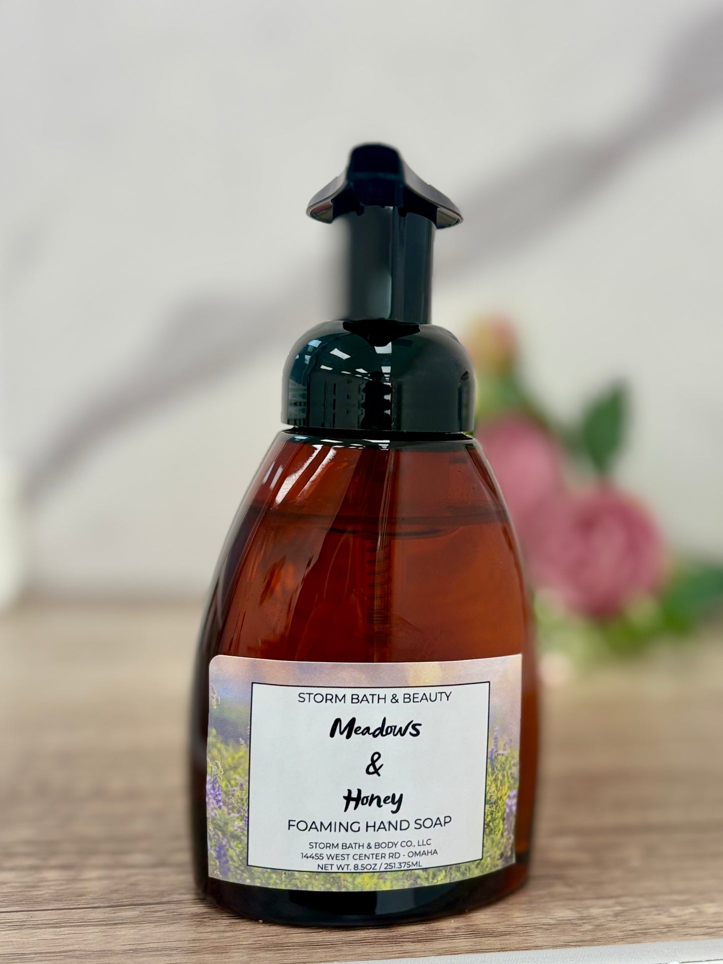 Meadows & Honey Foaming Hand Soap – Gentle Moisturizing Soap