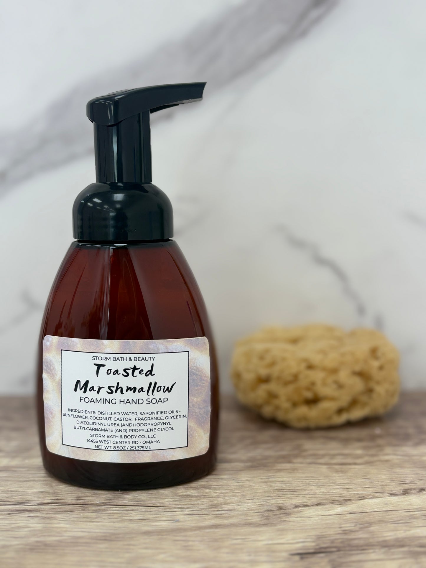 Toasted Marshmallow Foaming Hand Soap – Sweet Campfire Scented Soap for Soft, Clean Hands