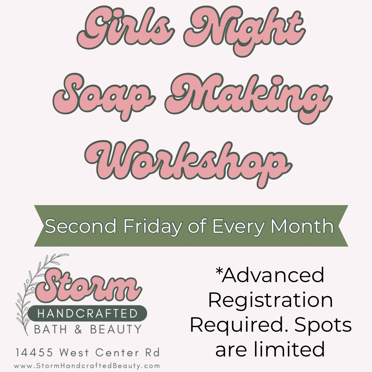Girls Night Soapmaking Workshop
