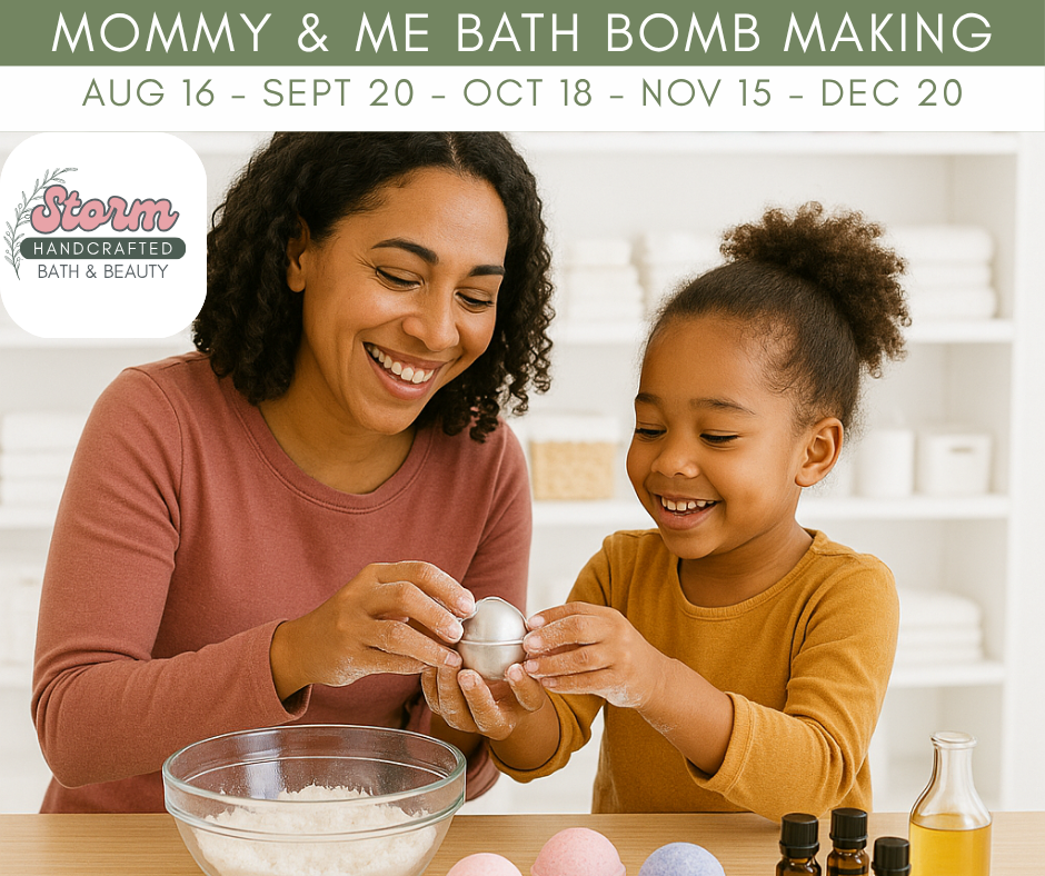 Mommy & Me Bath Bomb Making