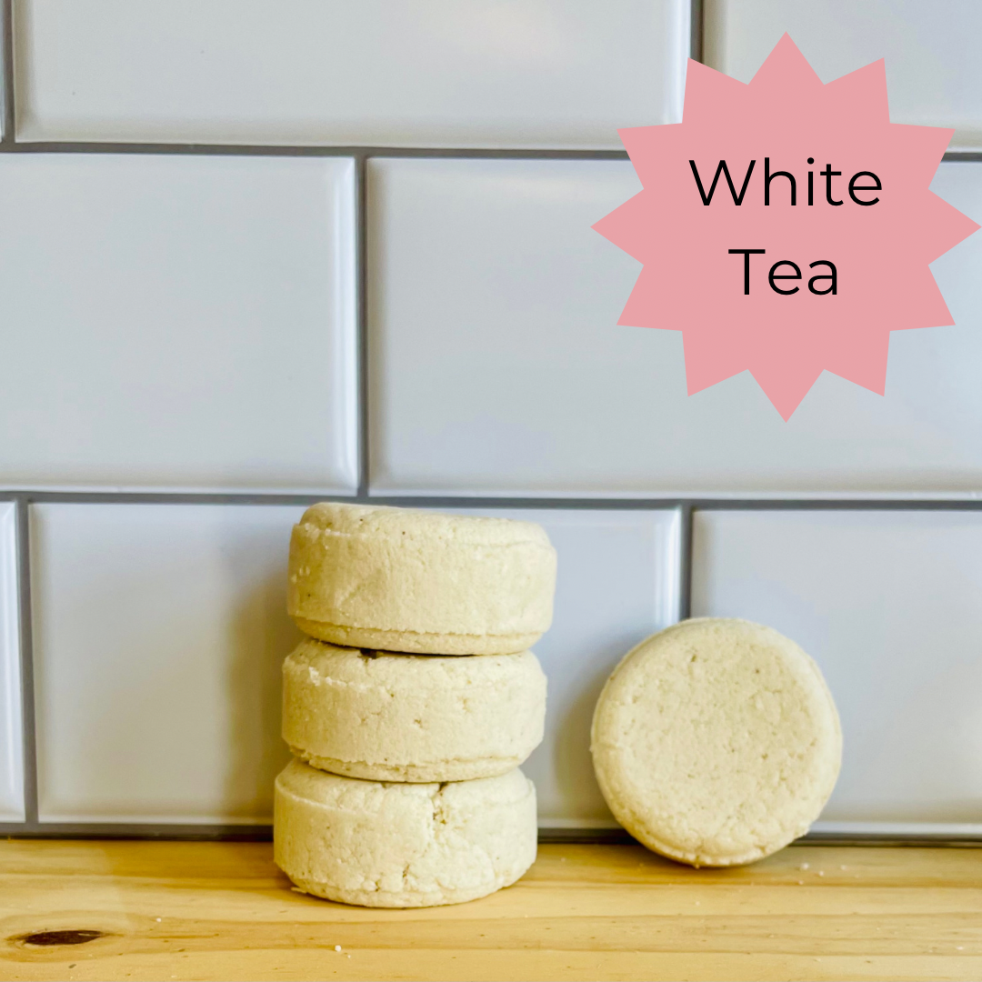 White Tea Foaming Shower Scrub Bar