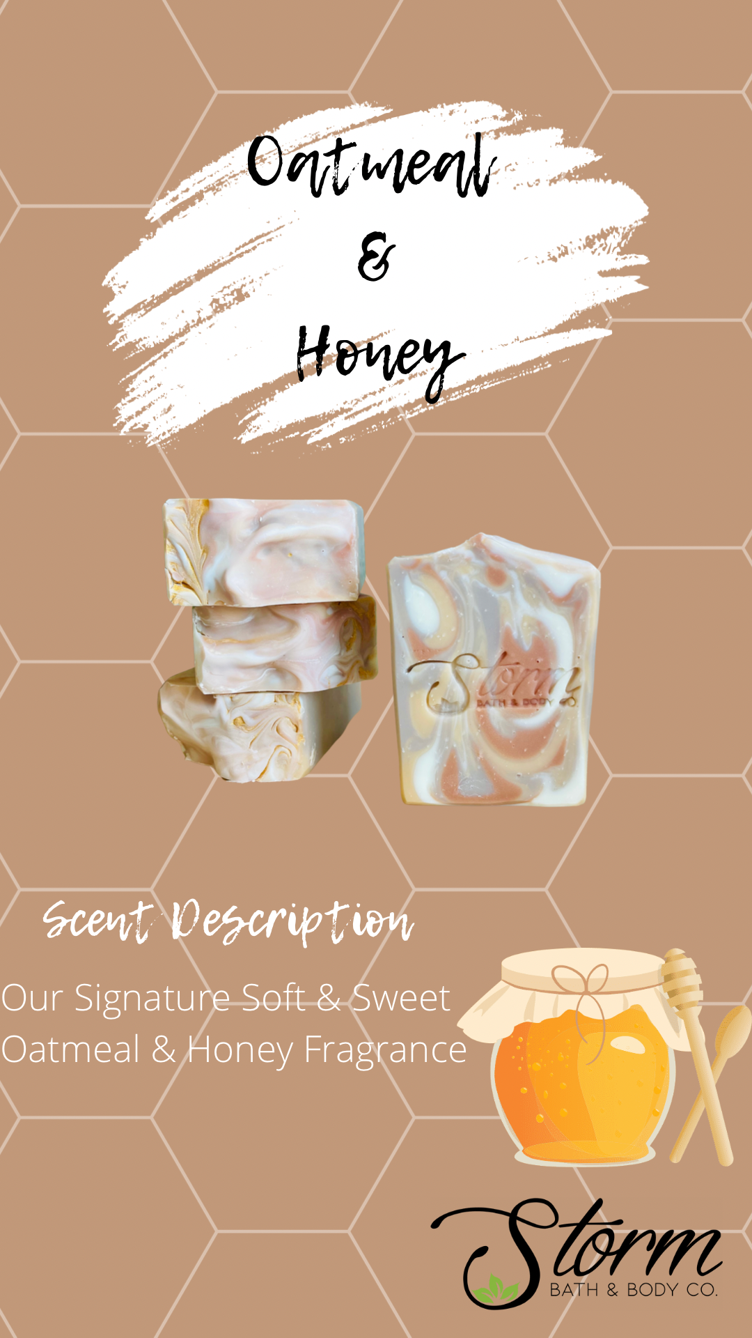 Oatmeal & Honey Artisan Soap