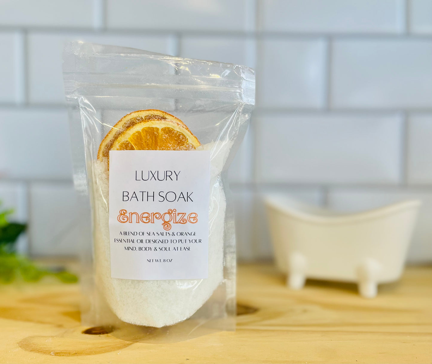 Energize - Luxury Sea Salt Bath Salts