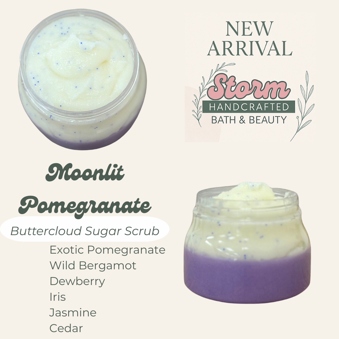 Moonlit Pomegranate - Buttercloud Sugar Scrub