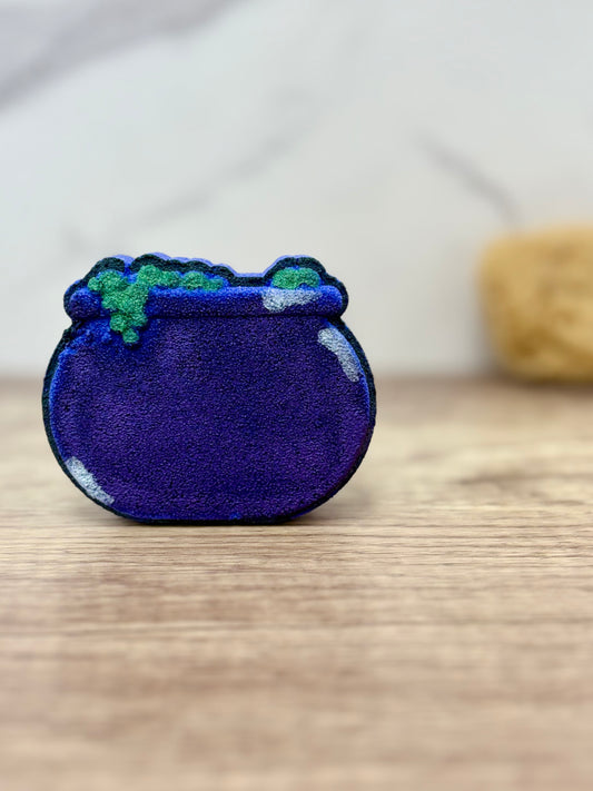 Handpainted Cauldron Bath Bomb