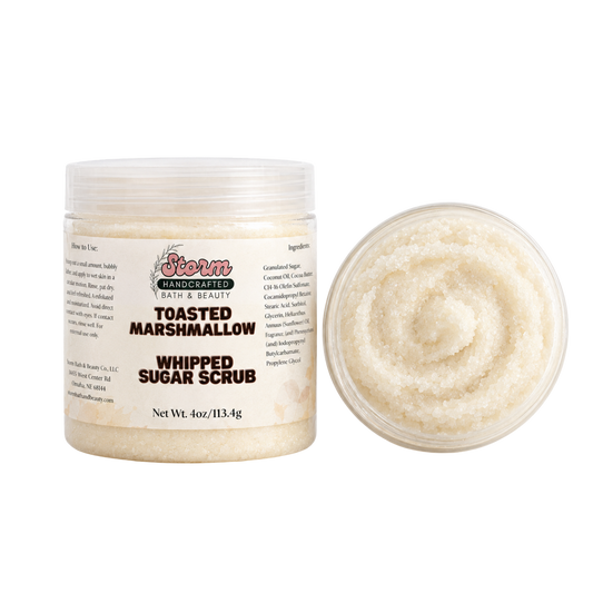 Toasted Marshmallow Whipped Sugar Scrub | Toasted Sugar + Vanilla