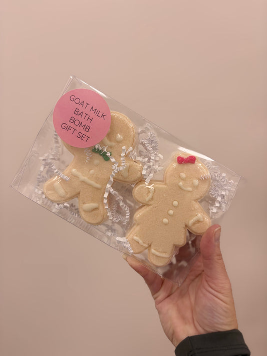Gingerbread Bath Bomb Gift Set