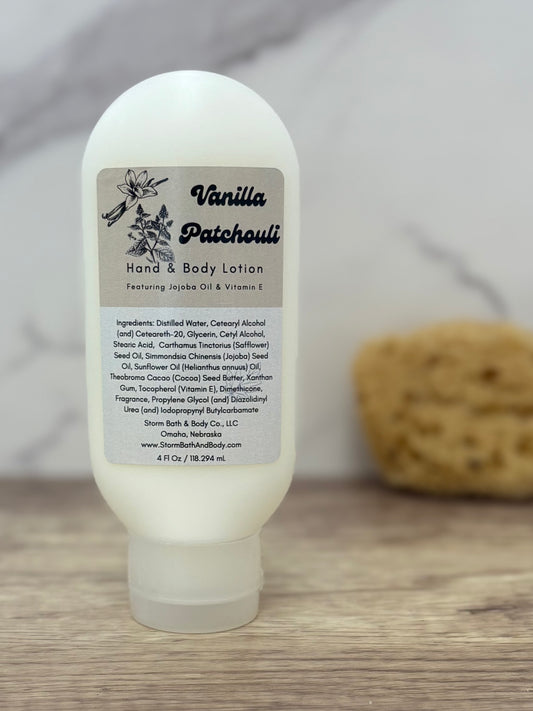 Hand & Body Lotion - Vanilla Patchouli