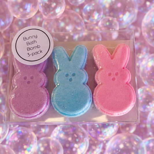 Bunny Bath Bomb 3-pack Gift Set