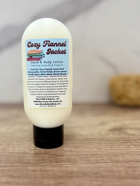 Cozy Flannel Jacket - Hand & Body Lotion