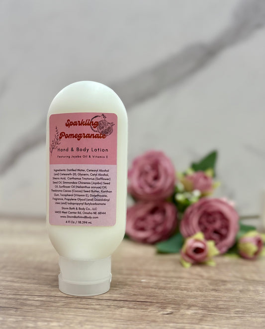 Hand & Body Lotion - Sparkling Pomegranate
