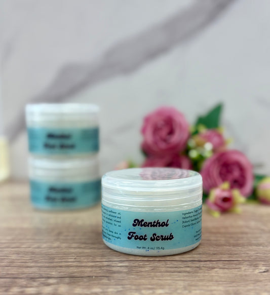 Cool Menthol Foot Scrub