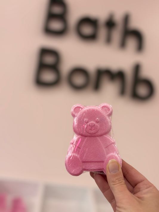 Pink Bear-y Cute Bath Bomb