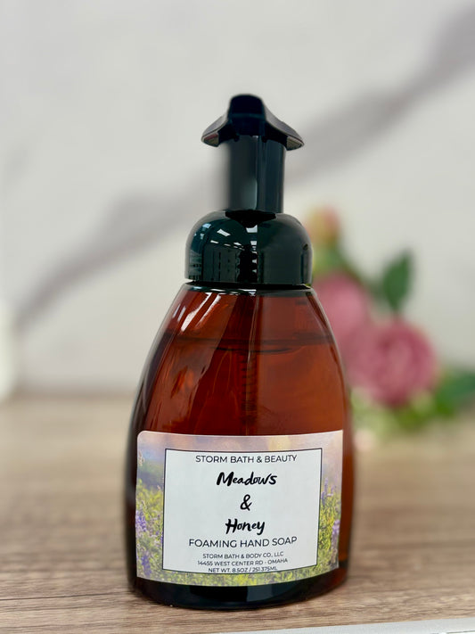 Meadows & Honey Foaming Hand Soap – Gentle Moisturizing Soap