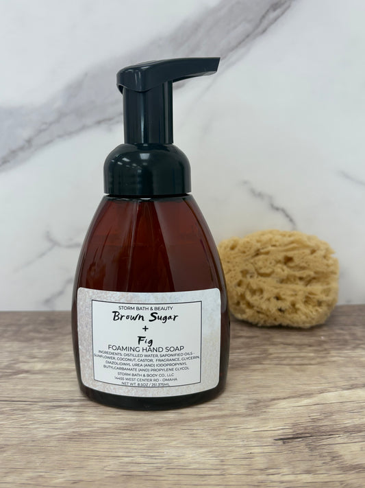 Brown Sugar & Fig Foaming Hand Soap – Sweet & Sultry Hand Wash with Natural Oils