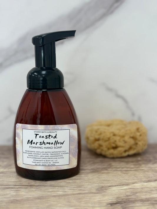 Toasted Marshmallow Foaming Hand Soap – Sweet Campfire Scented Soap for Soft, Clean Hands