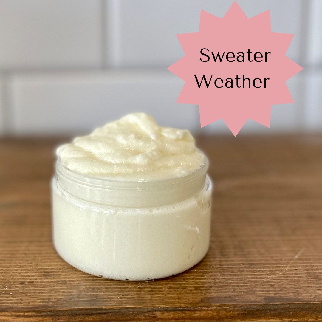 Sweater Weather Emulsified Sugar Scrub