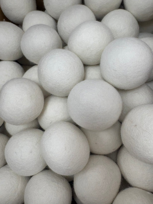 Wool Dryer Balls - Set of 4