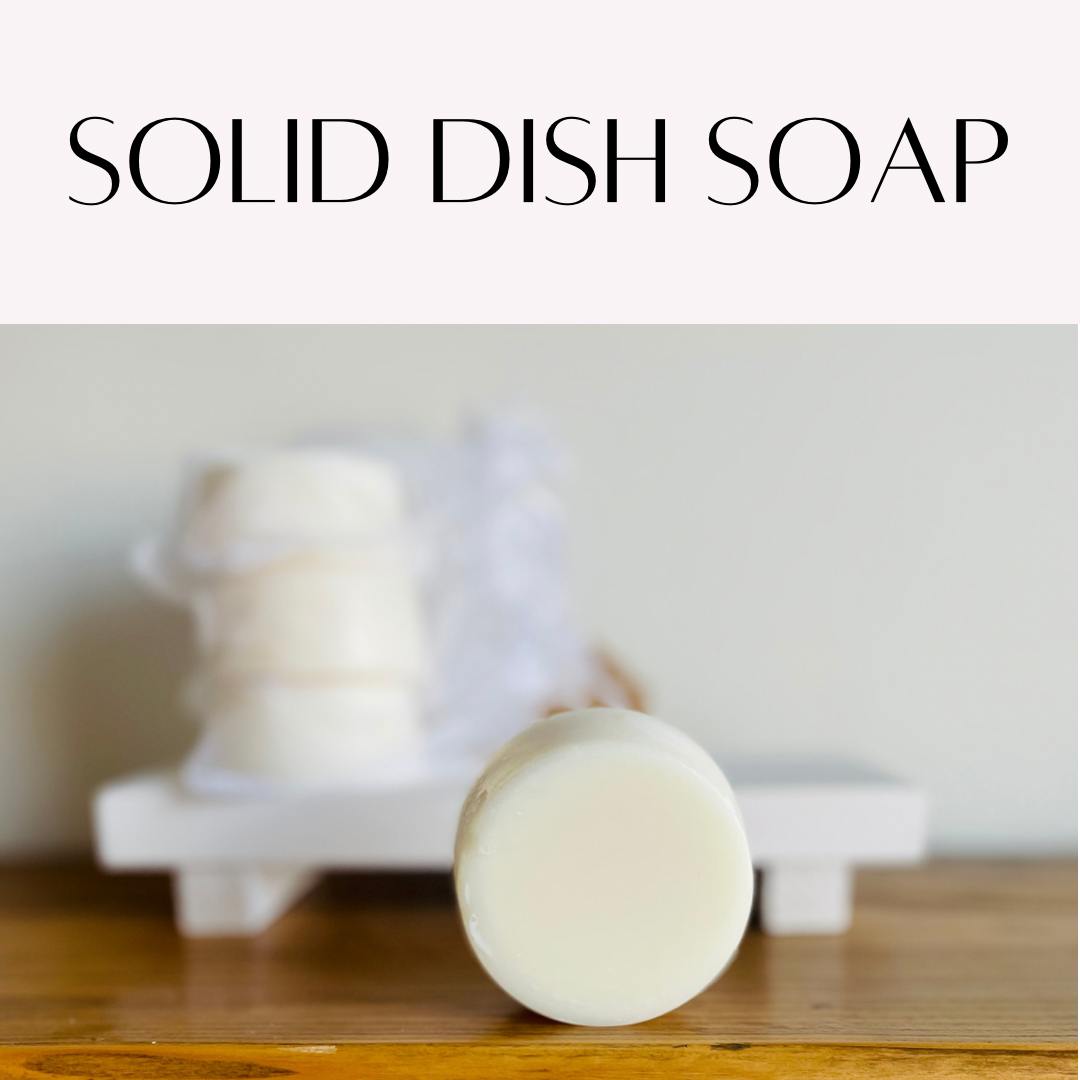 Solid Dish Soap - 100% Coconut Oil | Storm Bath & Beauty Omaha, NE ...