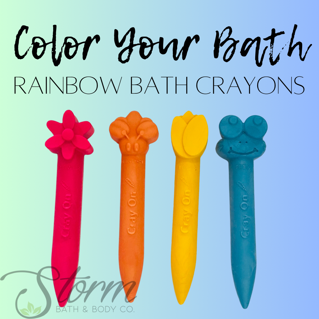 Rainbow Bath Crayons