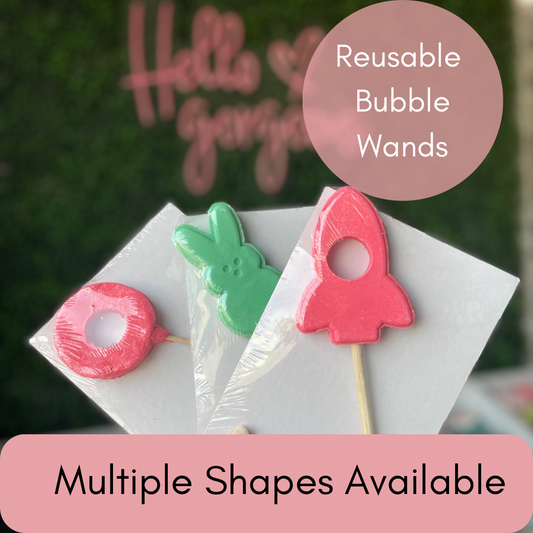 Reusable Bubble Wands - Choose Your Shape