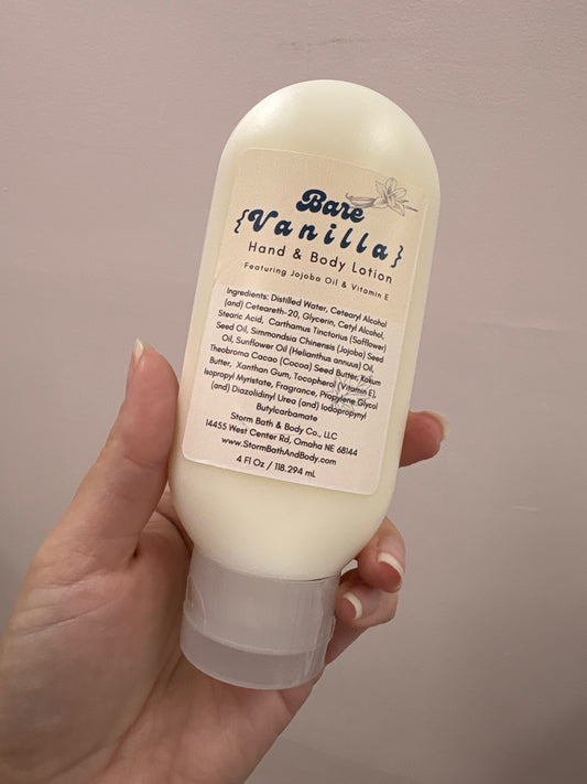 Bare Vanilla Hand & Body Lotion