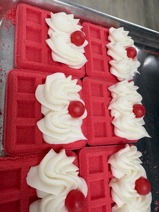 Santa’s Beard Bath Bomb