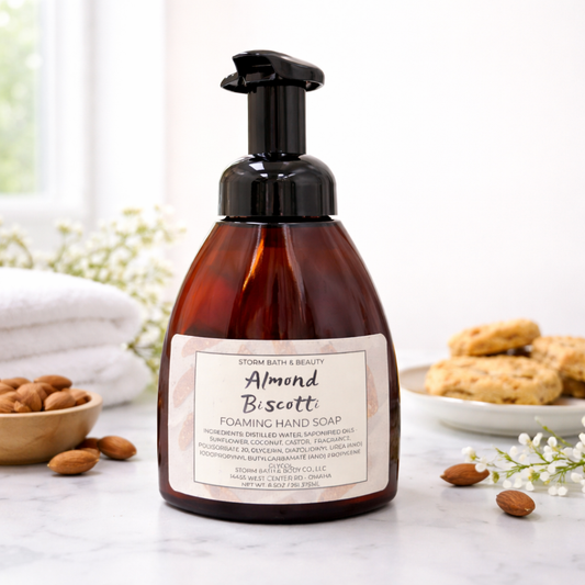 Almond Biscotti Foaming Hand Soap – Gentle Moisturizing Soap