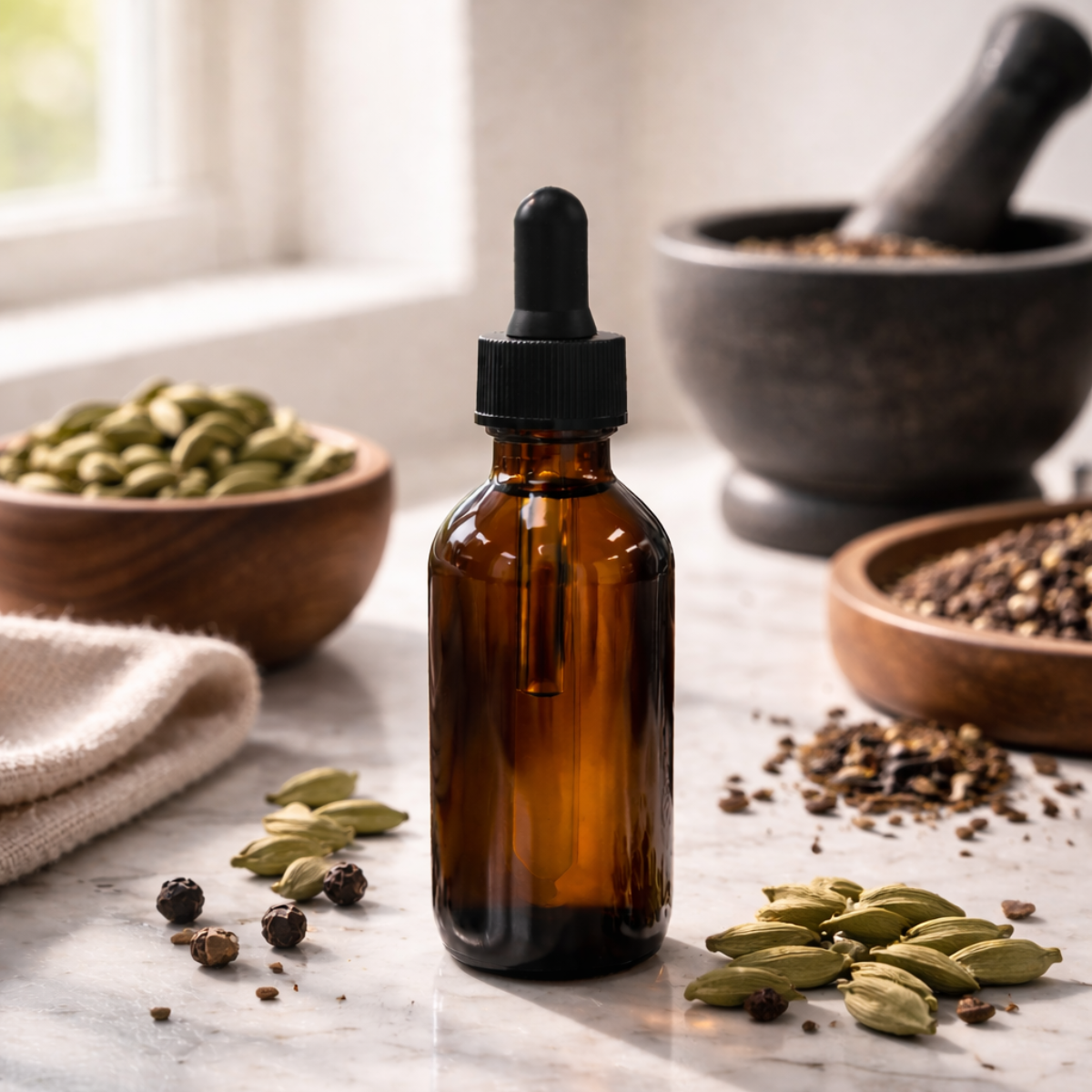 Cardamom & Black Pepper Beard Oil