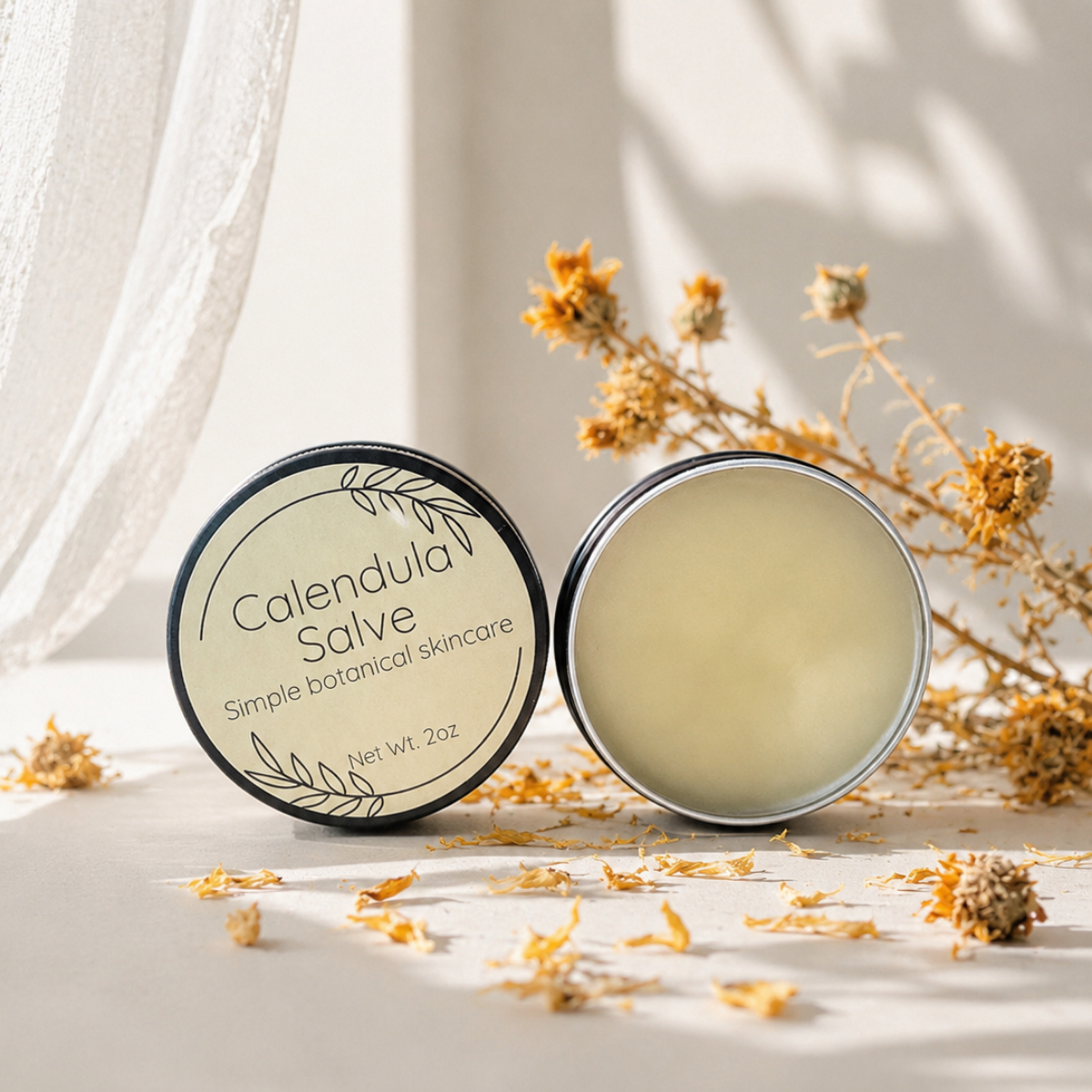 Calendula Infused Salve | Botanical Skin Balm