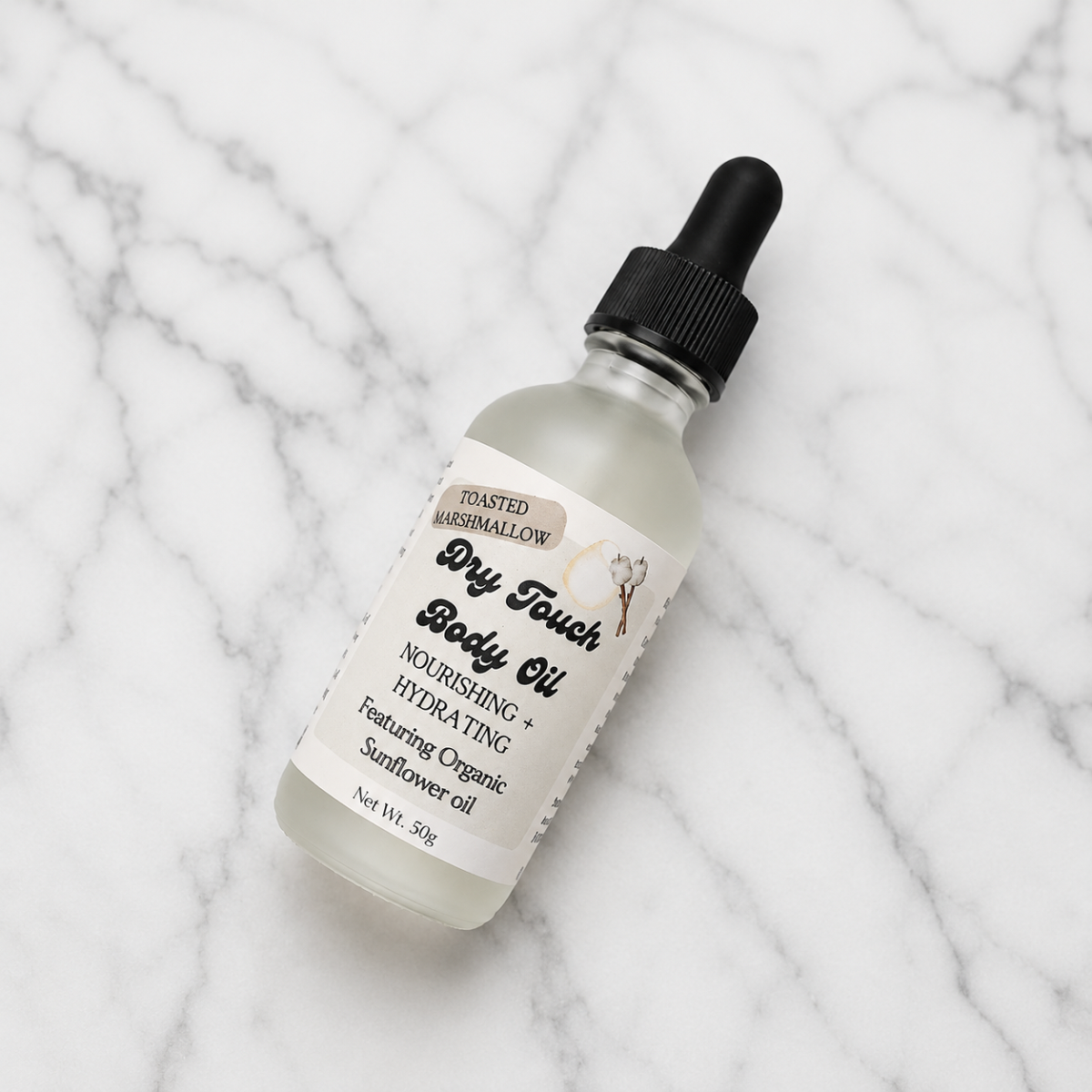 Toasted Marshmallow Dry Touch Body Oil | Nourishing + Hydrating