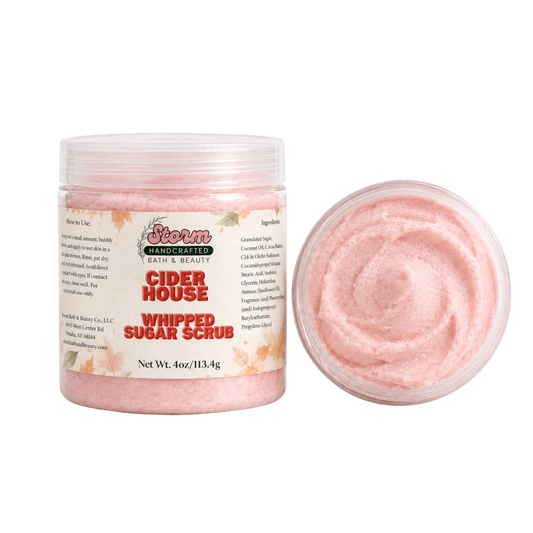 Cider House Whipped Sugar Scrub | Crisp Apple + Warm Spice