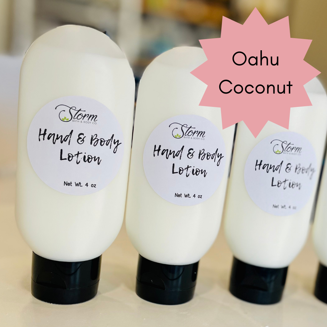 Hand & Body Lotion -Oahu Coconut