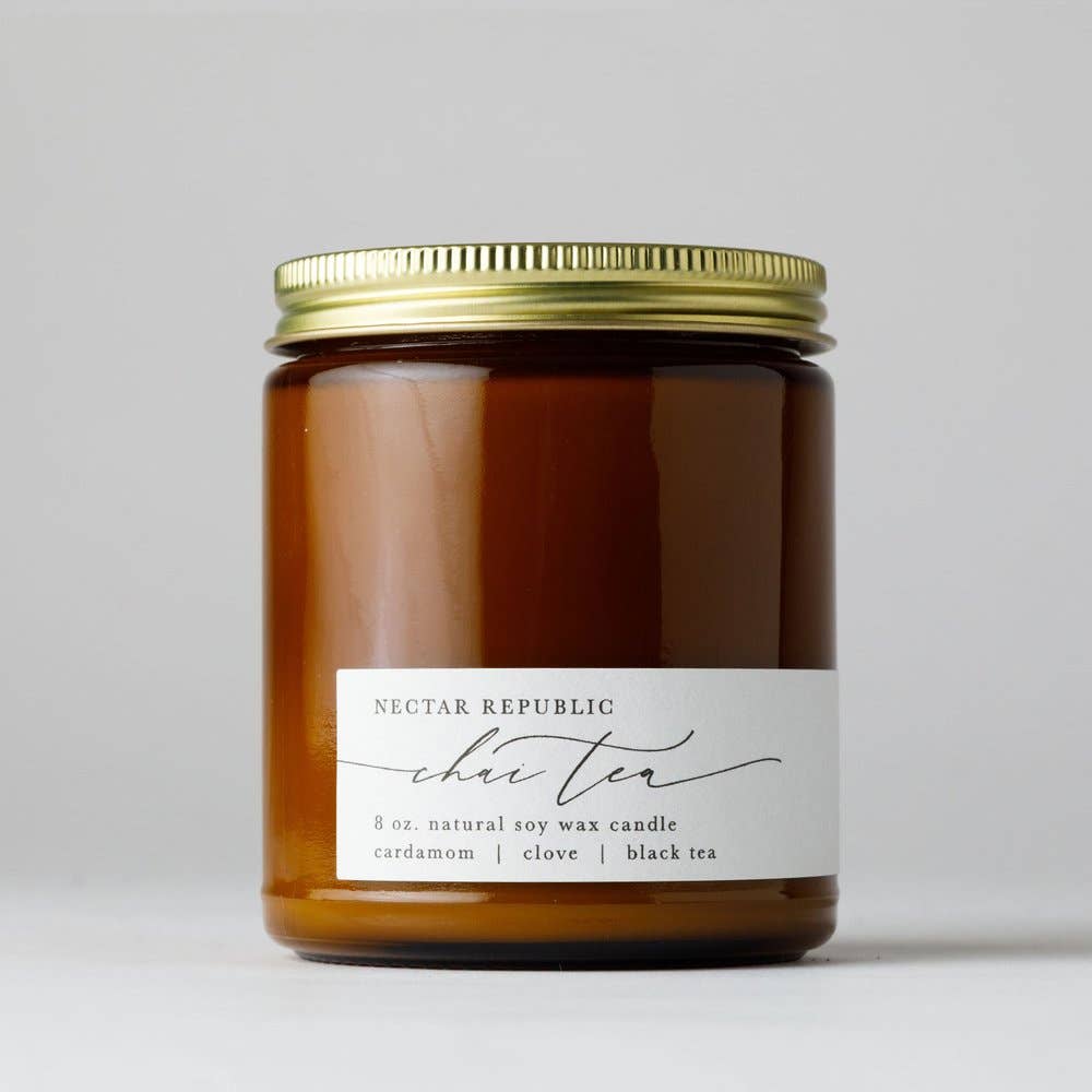 Chai Tea Tin Soy Candle