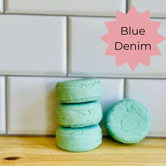 Blue Denim Foaming Shower Scrub Bar