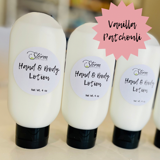 Hand & Body Lotion - Vanilla Patchouli