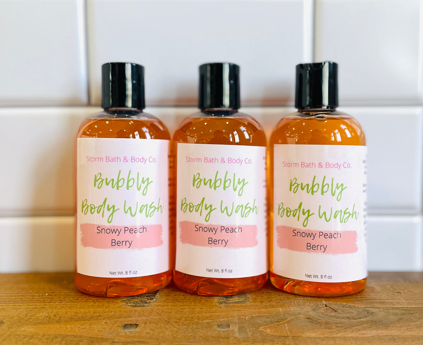 Bubbly Body Wash - Peach Berry