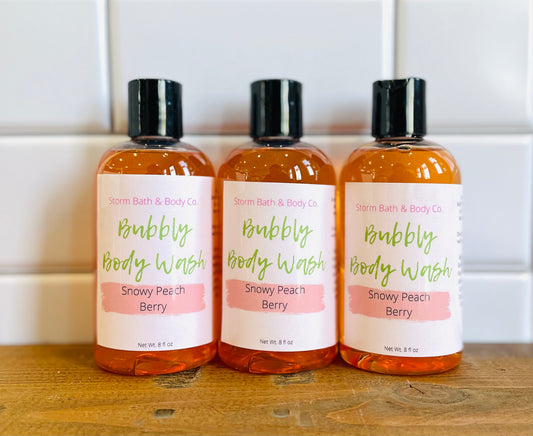 Bubbly Body Wash - Peach Berry