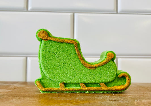 Santa’s Sleigh Bath Bomb