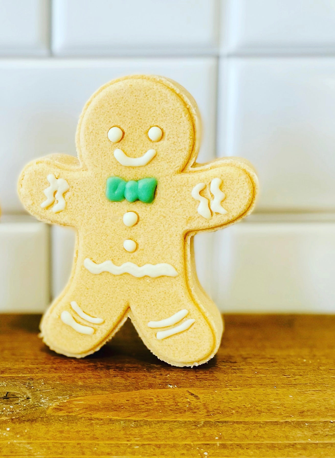 Gingerbread Man Bath Bomb