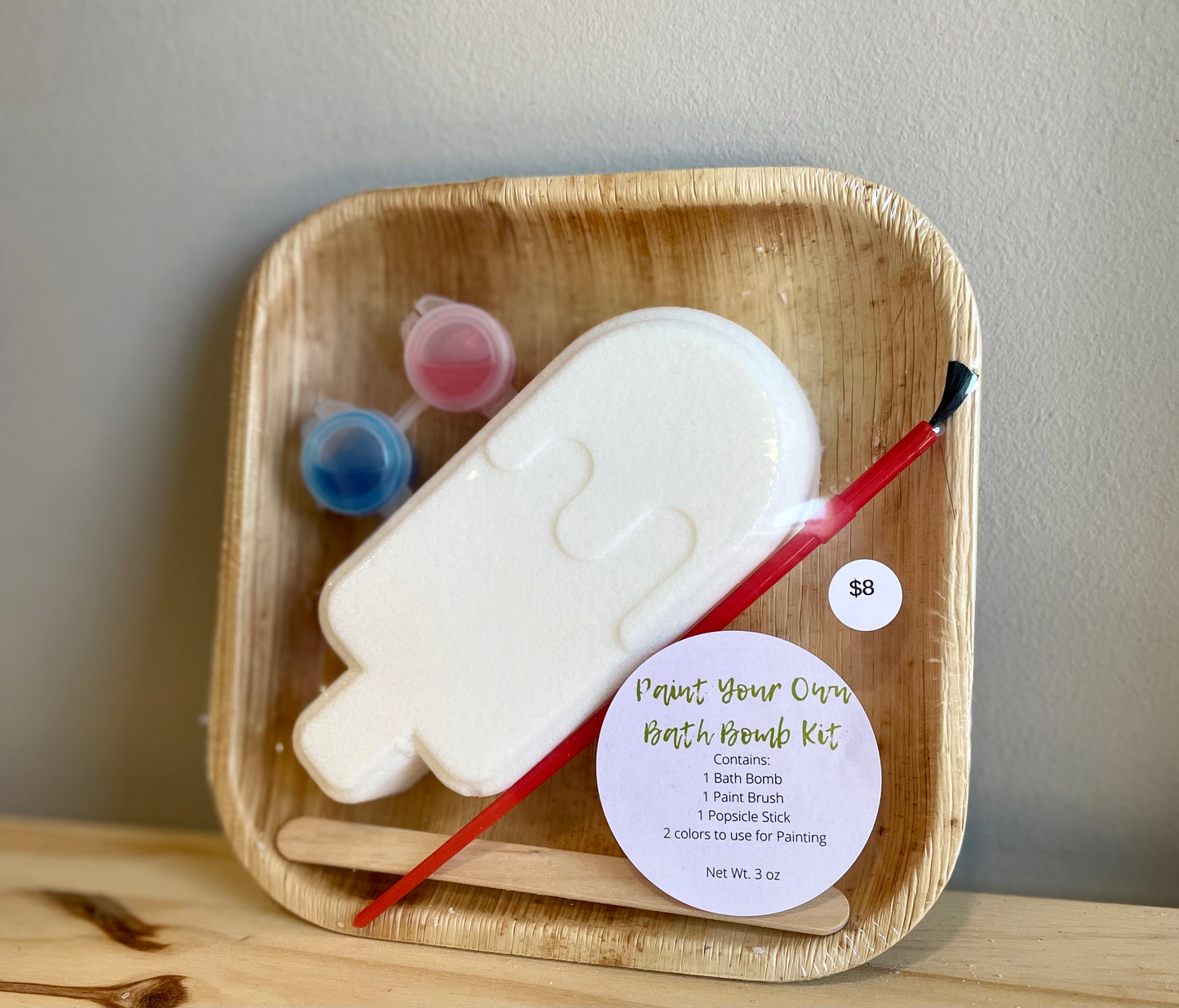 Paint-Your-Own Bath Bomb Kit