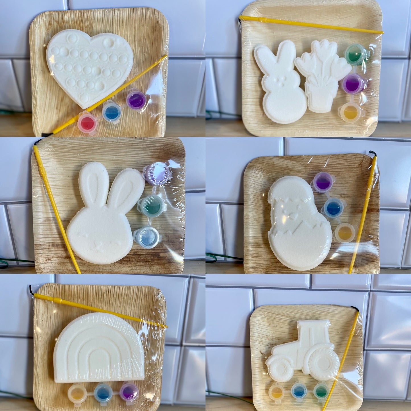 Paint-Your-Own Bath Bomb Kit