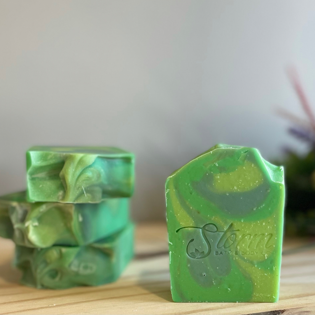 Green Goddess Artisan Soap - Made with Avocado Puree